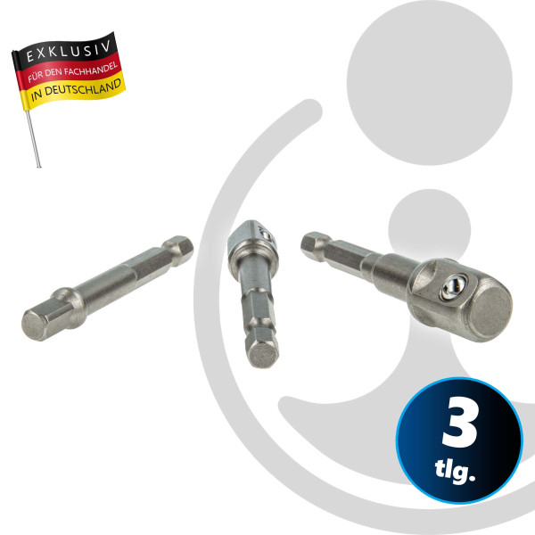 Masterproof Professional Stecknuss Adapter Satz F R Akkuschrauber